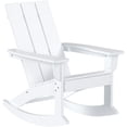 thumbnail image 2 of Palms 3-Piece Modern Adirondack Outdoor Rocking Chair with Side Table Patio Set, 2 of 8