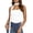 White, variant on Strapless Bandeau Tube Top for Women, Assorted Solid High Elastic, Seamless Breathable Wireless Layering Bra, Daily Party Outdoor Home All Season Basic Sleeveless Tops White XS