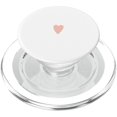 thumbnail image 1 of Empuñadura para teléfono móvil, diseño de corazón dibujado a mano, PopSocket rosa claro, 1 of 5
