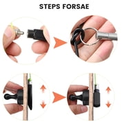 Magnetic Pulling Threader Professional Magnetic String Wire Puller Portable Cable Guide Pulling System Nylon Cable Puller Wire Routing Magnet Tool Set for Outdoor Office Garden