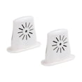 thumbnail image 1 of Unique Bargains Acoustic Guitar Humidifier Guitar Instrument Sound Hole Humidifier White 2 Pack, 1 of 5