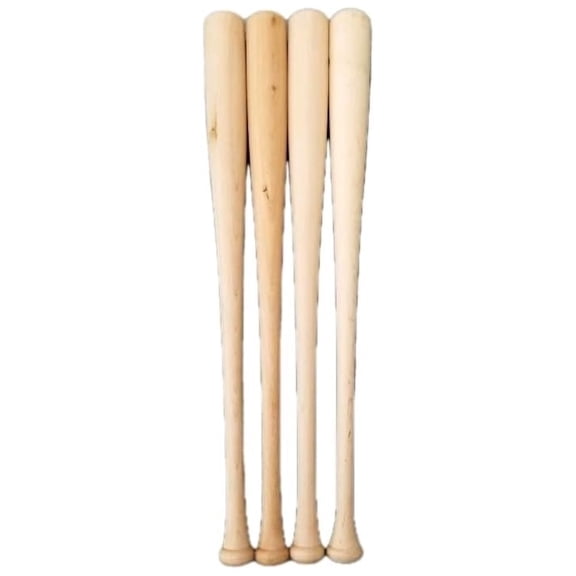 4-34” Quality Wooden Blem Baseball Bats