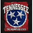 thumbnail image 2 of Tennessee TN Volunteer State Flag Sweatshirt for Men or Women Brisco Brands S, 2 of 6