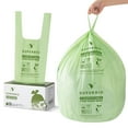 thumbnail image 1 of Bolsas de basura de cocina compostables SUPERBIO 49,2 L, 30 unidades, 1 of 7