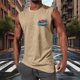 thumbnail image 3 of Pullover de Moda Casual para Hombres Cuello Redondo sin Mangas Suelto Primavera Y Verano, 3 of 5