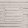 thumbnail image 6 of Pemberly Row 5ft Taupe Faux Fur Foam Bean Bag Lounger with Shredded Foam, 6 of 7