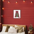 thumbnail image 2 of Stupell Industries Festive Greenery with Ribbon Black Framed Giclee Art, design by Sara Baker, 20 x 16, 2 of 8