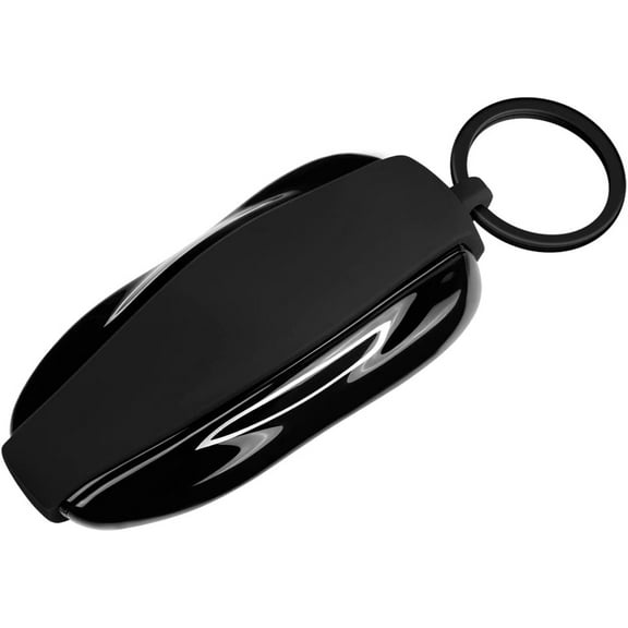 Tesla Model Y Key Fob Cover Shell Protector Case Holder, Black, 2020-2024