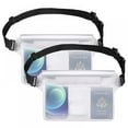 thumbnail image 1 of IPX8 Sacoche Étanche avec Ceinture Réglable Écran Touchable Sac Sec avec Ceinture Réglable pour la Plage Plongée en Apnée Kayak de Pêche, 1 of 8