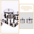 thumbnail image 4 of 1 Set Nail Stainless Steel Dappen Cups Professional Multi-function Nail Dishes Decorative Manicure Cups, 4 of 8