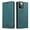Blue, variant on Luxury Business Comfortable PU+TPU Phone case with Card Holder for iPhone 14 13 12 11 8 7 X XS XR Plus Pro Max Mini Bracket Function Anti-Shock Protective Cover(Brown,13)