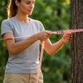 thumbnail image 6 of Portable Adjustable Clothesline, No Drill Clothes Hanger, Multi Hook System for Indoor Outdoor Use, Travel-Friendly Storage Solution, Roll-Up Design, 6 of 7