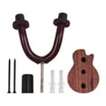 thumbnail image 2 of Colgador de guitarra Instrumento de cuerda de madera Soporte de gancho de montaje en pared Guardián, 2 of 8