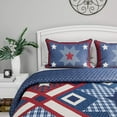 thumbnail image 3 of LHC 66-Q001K 3 Piece All-Season Blanket with Sham Quilt & Bed Set - King Size, 3 of 8