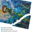 thumbnail image 3 of 1000 PCS Fantasy Dandelion 1000 Piece Vibrant Jigsaw Puzzle,Unique Artwork For Adults,Depicting A Dreamy Dandelion With Exquisite And Beautiful Oil Paintings As Its Feature,Wooden Puzzle, 3 of 6