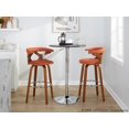 thumbnail image 2 of Gardenia 30" Fixed-Height Bar Stool, Bar Chairs, Swivel Bar Stools, Bar Stools Set of 2, 2 of 6