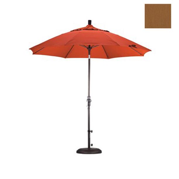 California Umbrella 9 Patio Umbrella In Cork Walmart Com Walmart Com