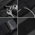 thumbnail image 3 of Riñonera deportiva negra de 1 pieza, bolsa para teléfono para correr, cinturón para correr, cinturón deportivo, riñonera ajustable, riñonera con cremallera para entrenamiento al aire libre, 3 of 5