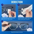 thumbnail image 5 of 100 pcs disposable glasses cleaning lens wipes, fashion glasses, mobile phone screens, electronics and camera lenses, screen cleaning, compact design, durable packaging, easy to carry, 5 of 14