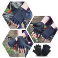 thumbnail image 3 of Guantes De Ciclismo De Medio Dedo, Guantes Deportivos Antigolpes, Guantes Antideslizantes Para Ciclismo De Bicicleta 1 Par Guardurnaity OD015216-06, 3 of 6