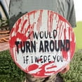 thumbnail image 4 of Fankiway The Scary Welcome Sign At The Front Door Is Decorated with Festive Door Signs and Halloween Wreaths, Halloween Decorations, 4 of 5