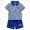 D62-Blue, variant on Toddler Baby Boy Summer Outfit Infant Short Sleeve Embroidery Tops Shorts 2pcs Set Kids Cute Clothes 6-12 Months 12-24 Months 2t 3t 4t 5t 6t 7t Children,Anti-Wrinkle 3-4 Years
