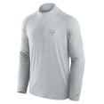 thumbnail image 2 of Unisex Fanatics Gray Minnesota Vikings Front Office Performance Primary Quarter-Zip Jacket, 2 of 5