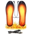 thumbnail image 1 of Plantillas térmicas eléctricas, plantillas térmicas, calefacción de zapatos recargable por USB, almohadilla térmica lavable para zapatos, pies calientes en aventuras de invierno como caza, trabajo, e Namotu HMFJ201, 1 of 5