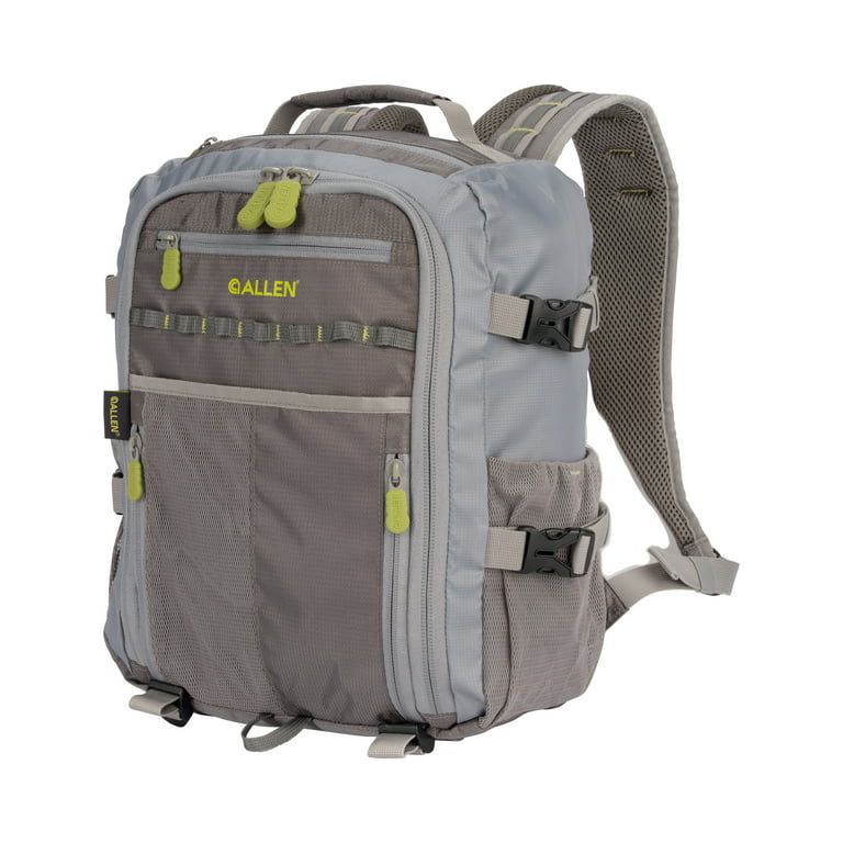 Allen Company Chatfield Compact Fishing Backpack 12L x 6W x 15H - Gray