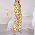 thumbnail image 3 of Hirioo Maple Leaves1 for Women's Pajama Sets 2 Piece Pjs Women's Long-Sleeved Pajama Set Button Down Sleepwear,S-XXL-Medium, 3 of 7