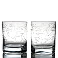thumbnail image 1 of Vasos de whisky de Greenline Goods: Cielo del verano septentrional y constelaciones de astronomía (juego de 2) - Et, 1 of 3