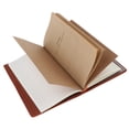 thumbnail image 2 of DOLITY Carnet en Cuir Artificiel Orange Portable pour Dessin, Journal, 2 of 9