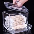 thumbnail image 2 of Hongchun Clear Acrylic Cotton Storage Box, 2 of 5