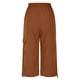 thumbnail image 5 of Karight Women's Cargo Capris Loose Fit Casual Hiking Pants Lightweight Quick Dry Joggers Outdoor Workout Pants with Pockets, 5 of 8