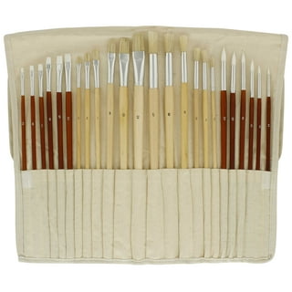 Paint Brush Roll Up Bag, Heavy Duty Watercolor Brush Pouch Oil Brushes Case Paint  Brush Holder, For Artist Students 
