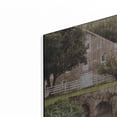 thumbnail image 2 of Luxe Metal Art 'Old Stone Barn and Bridge' by Lori Deiter, Metal Wall Art, 16"x12", 2 of 9