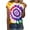Multicolor#1, variant on VBTAPA Tie Dye T-Shirt for Women Funny Contrast Color Short Sleeve Tops Summer Casual Loose T Shirts Round Neck Soft Comfy Tee Sales of Today Multicolor L
