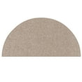 thumbnail image 1 of Ambiant Saturn Collection Solid Color Area Rugs Beige - 48" x 96" Half Round, 1 of 4