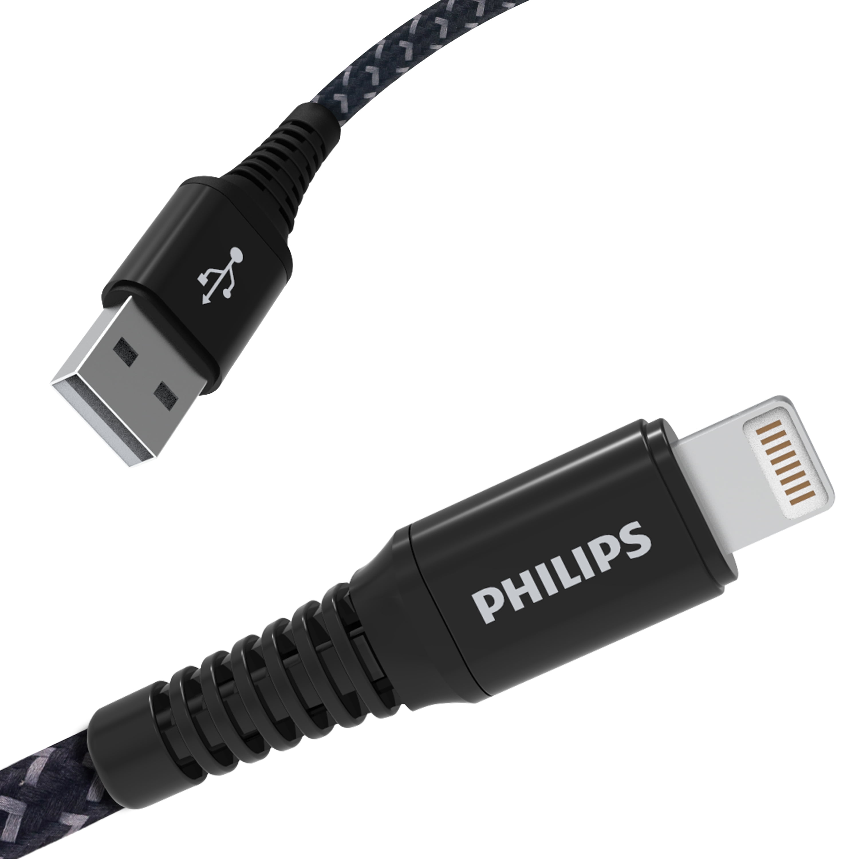Dont Be A Richard 3 in 1 Multiple USB Stretch Charger Cord with Micro,Type C,iOS Connectors with Cell Phone Tablets More 