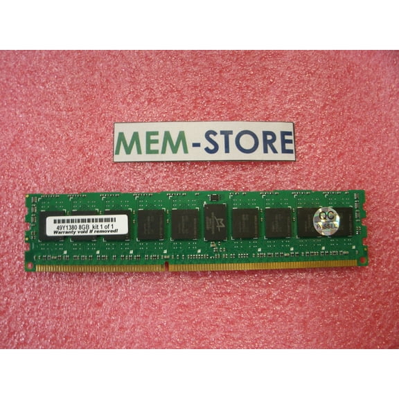 49Y1380 8GB DDR3 PC3-8500 Memory IBM System x3400 x3500 x3550 x3630 x3650 M3 (3rd Party)