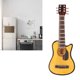 thumbnail image 1 of Imán De Réplica De Guitarra, Decoración Simulada, Imán De Réplica De Guitarra En Miniatura Portátil Seguro Para Oficina, 1 of 7