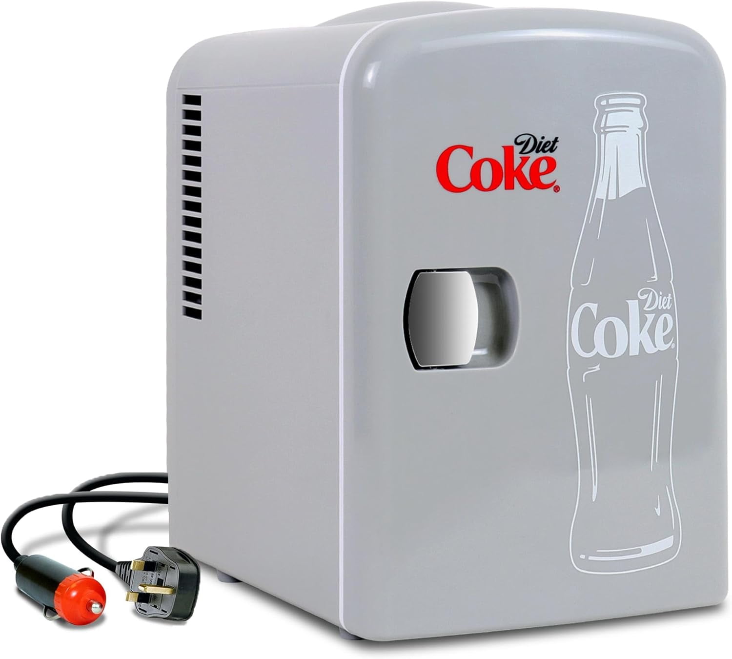Diet   Fridge - Portable Beverage Cooler for Home, Car, Office, 12V 110V