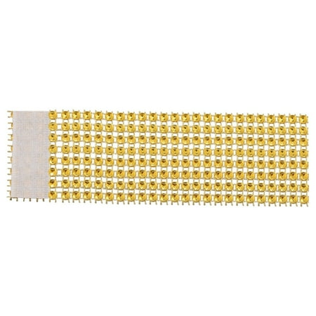 

Napkin Rings 100 Disposable Rhinestone Napkin Bands Self Adhesive for for Gold