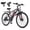 Black-Red, variant on QNUT Full Aluminum Electric Bike for Adults & Teens, Peak 750W, Upgraded Adjustable Handlebars, 21-Speed Commuter E-Bike with Dual Disc Brakes, 40-Mile Range, for mountain & Commuter (Dawn Glide)