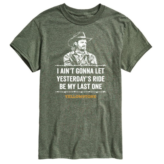 Yellowstone - Kayce Yesterdays Ride - Men's Short Sleeve Graphic T-Shirt
