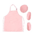 thumbnail image 5 of Juego de 3 piezas Chef Set completo de cocina para niños Juego de platillos con gorro de cocinero Delantal manga de cocina para niños Juego de cocina (Negro, L), 5 of 5