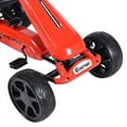 thumbnail image 6 of Topbuy Go Kart Kids Bike Ride on Toys with 4 Wheels and Aadjustabl Seat Red, 6 of 8