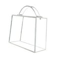 thumbnail image 4 of Caja de regalo de flores con tapa acrílica transparente jarrón elegante cajera de almacenamiento de la caja de almacenamiento para el aniversario del 19x15x16cm, 4 of 8