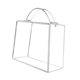 thumbnail image 4 of Caja de flores de acrílico con tapa y asa, contenedor transparente, caja de embalaje de regalo moderna 19x15x16cm, 4 of 9