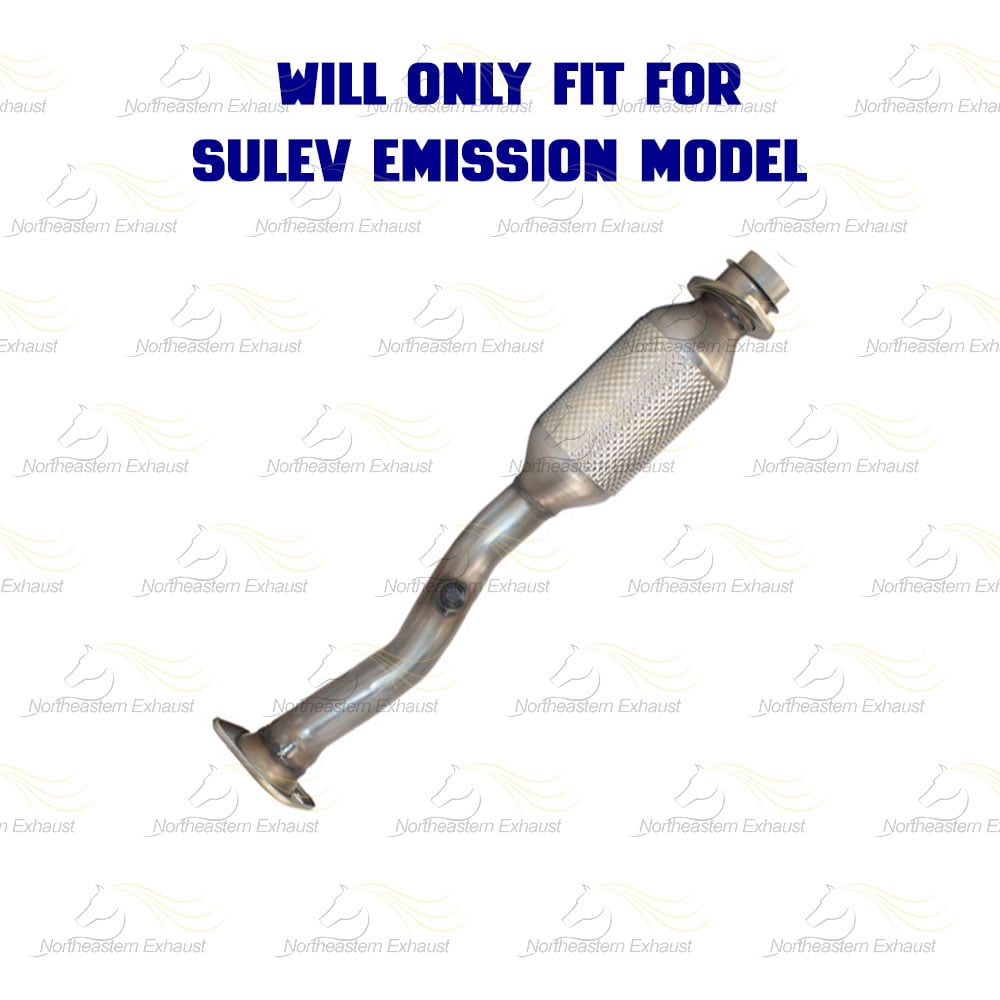 Northeastern Exhaust | Stainless Steel Rear Catalytic, Resonator & Muffler Exhaust System Kit Fits 2009-2012 Nissan Sentra 2.0L Sedan - Direct Fit